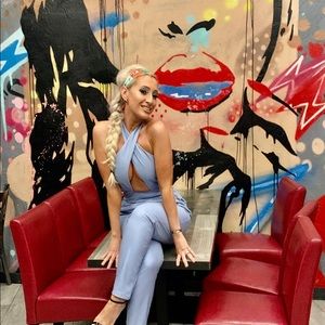 Leather Jumpsuit size small